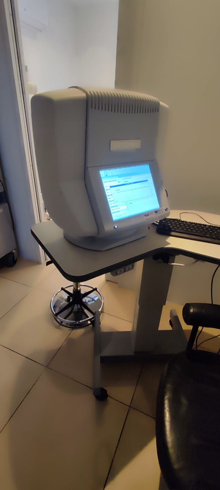 Champ visuel automatisé